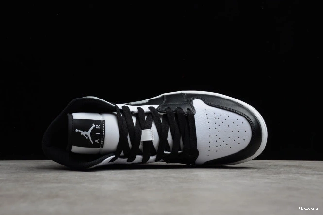 Cheap TBkick Mid 1 Shadow Jordan White 554724-073 AIR 0711